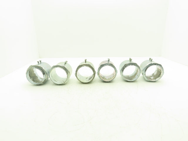 Thomas & Betts EMT Connector Fitting 3" Steel Set Screw Steel City Lot of 6