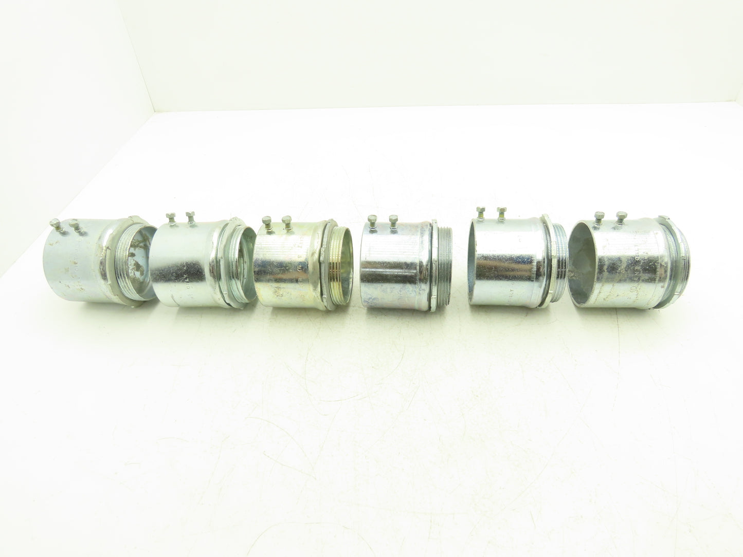 Thomas & Betts EMT Connector Fitting 3" Steel Set Screw Steel City Lot of 6