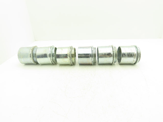 Thomas & Betts EMT Connector Fitting 3" Steel Set Screw Steel City Lot of 6