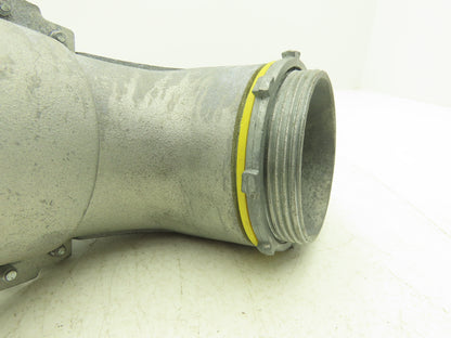 3" Flexible Metallic Conduit 90° Box Connector Fitting