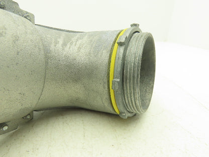 3" Flexible Metallic Conduit 90° Box Connector Fitting