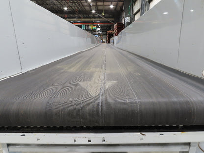 Hytrol BPC 49"x 64' Slider Bed Conveyor 47"Belt 7.5Hp 3PH Center Drive 80fpm