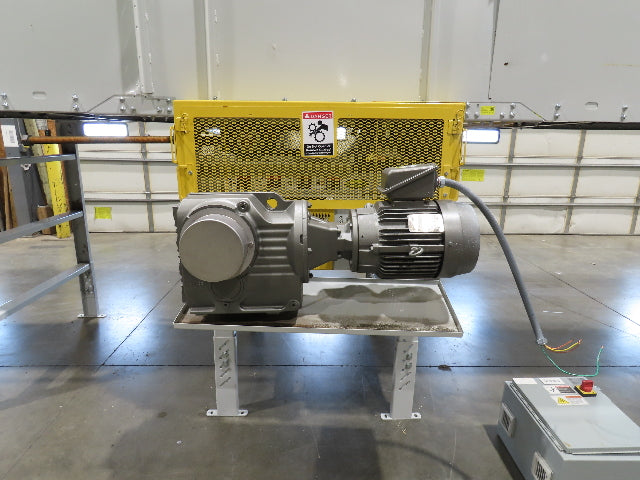 Hytrol BPC 49"x 64' Slider Bed Conveyor 47"Belt 7.5Hp 3PH Center Drive 80fpm