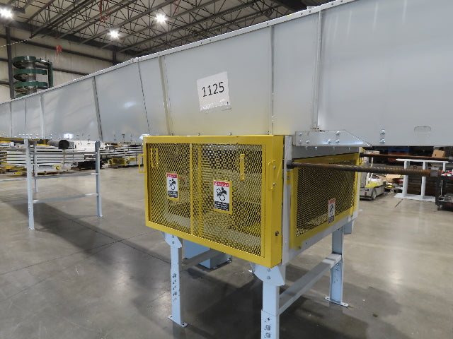 Hytrol BPC 49"x 64' Slider Bed Conveyor 47"Belt 7.5Hp 3PH Center Drive 80fpm