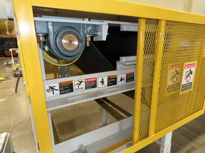 Hytrol BPC 49"x 64' Slider Bed Conveyor 47"Belt 7.5Hp 3PH Center Drive 80fpm