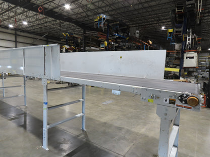 Hytrol BPC 49"x 64' Slider Bed Conveyor 47"Belt 7.5Hp 3PH Center Drive 80fpm