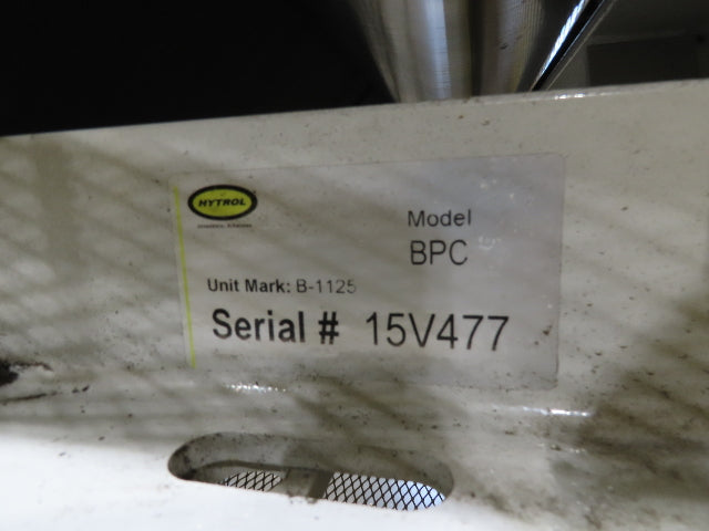 Hytrol BPC 49"x 64' Slider Bed Conveyor 47"Belt 7.5Hp 3PH Center Drive 80fpm