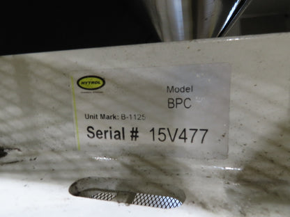 Hytrol BPC 49"x 64' Slider Bed Conveyor 47"Belt 7.5Hp 3PH Center Drive 80fpm