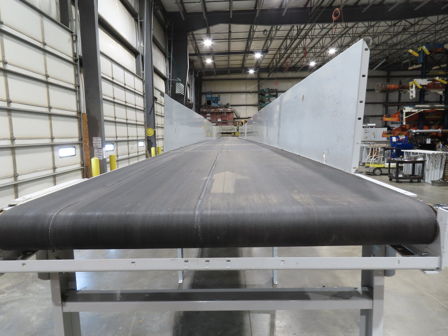 Hytrol BPC 49"x 64' Slider Bed Conveyor 47"Belt 7.5Hp 3PH Center Drive 80fpm