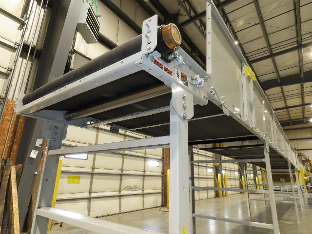 Hytrol BPC 49"x 64' Slider Bed Conveyor 47"Belt 7.5Hp 3PH Center Drive 80fpm