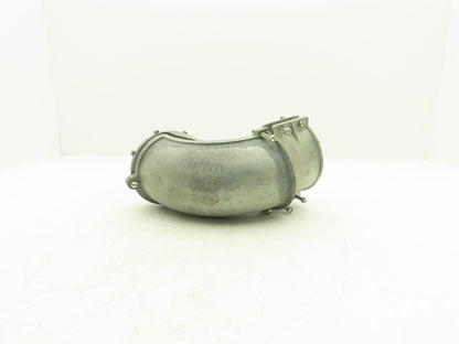 4" Flexible Metallic Conduit 90° Box Connector Fitting