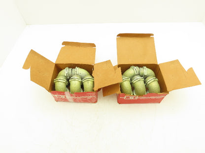 Midwest Electric LT12590 1-1/4" 90° Liquidtite Sealtite Fitting Lot of 10