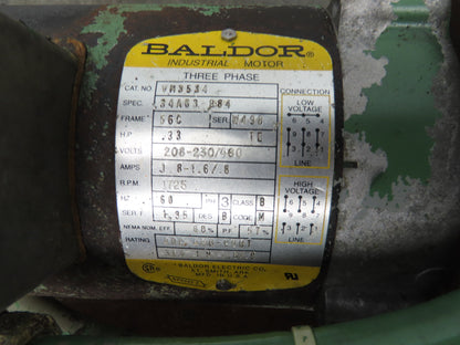 Flo Con HPS-20/PB-24 Metalworking Coolant Chip Filter Magnetic Drum Cloth Filter