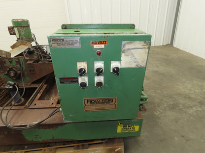 Flo Con HPS-20/PB-24 Metalworking Coolant Chip Filter Magnetic Drum Cloth Filter