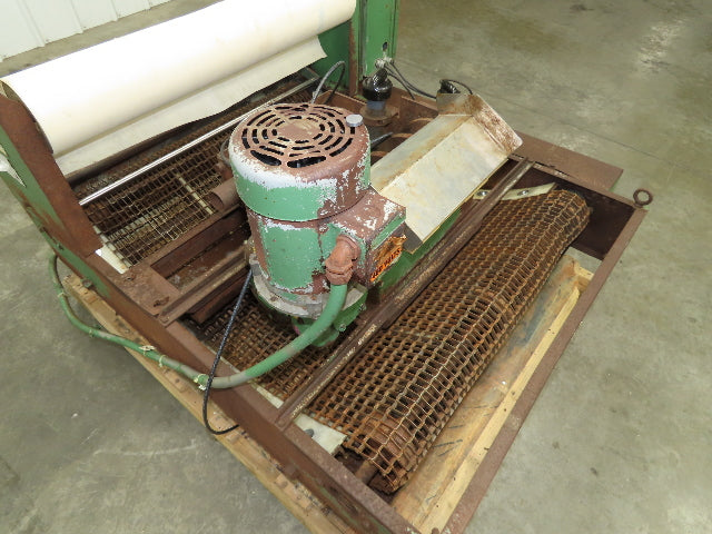 Flo Con HPS-20/PB-24 Metalworking Coolant Chip Filter Magnetic Drum Cloth Filter