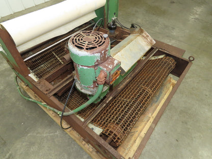 Flo Con HPS-20/PB-24 Metalworking Coolant Chip Filter Magnetic Drum Cloth Filter