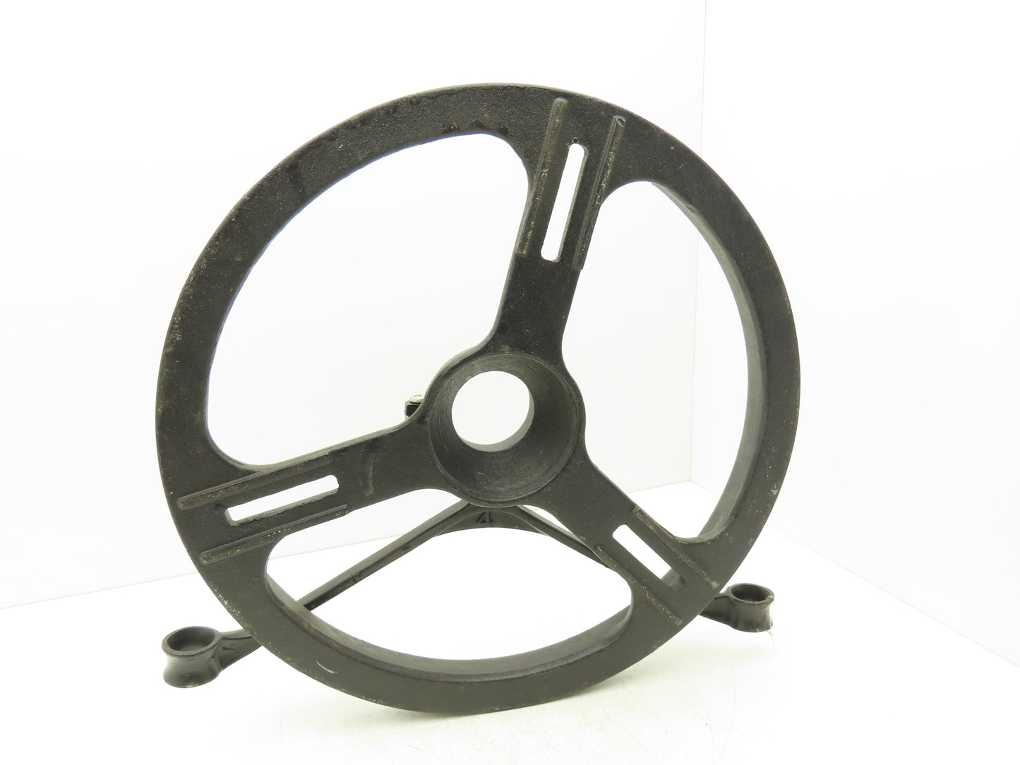 Babbitt No. 4 Rim Sprocket Chain Wheel Manual Valve Operator w/Guide No Chain