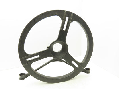 Babbitt No. 4 Rim Sprocket Chain Wheel Manual Valve Operator w/Guide No Chain