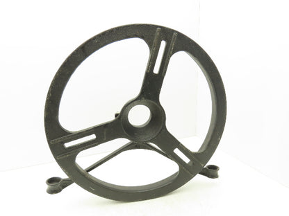 Babbitt No. 4 Rim Sprocket Chain Wheel Manual Valve Operator w/Guide No Chain