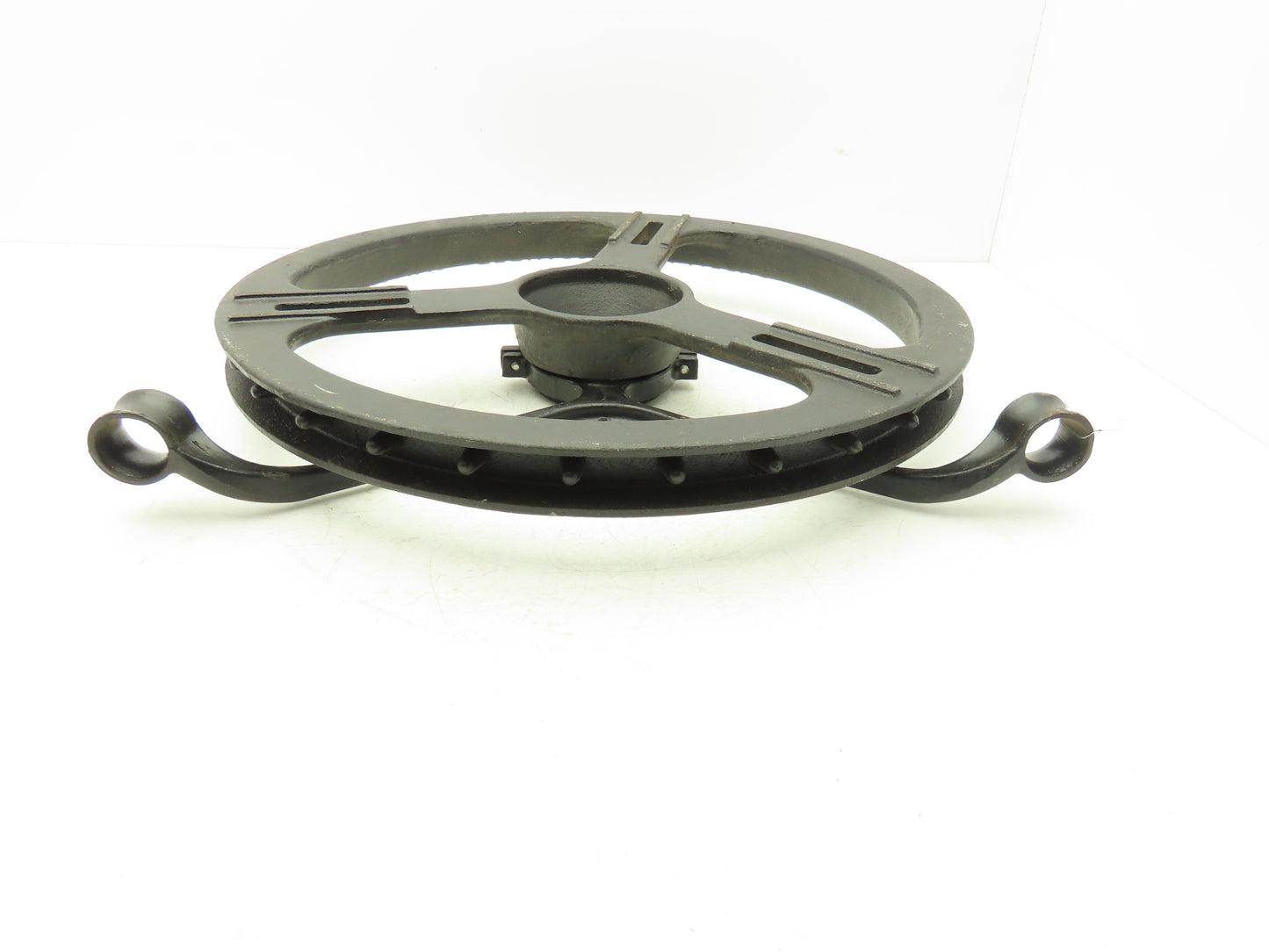 Babbitt No. 4 Rim Sprocket Chain Wheel Manual Valve Operator w/Guide No Chain