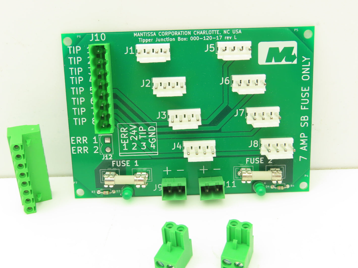 Mantissa Conveyor 000-120-17 Control Board - Package Sorter Tipper