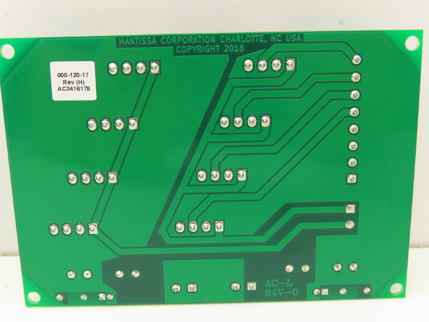 Mantissa Conveyor 000-120-17 Control Board - Package Sorter Tipper