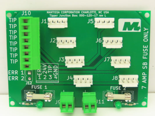Mantissa Conveyor 000-120-17 Control Board - Package Sorter Tipper