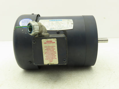 Leeson C6T17FC2E AC Motor 1Hp 1725rpm 230/460V 3PH D56C TEFC 110048.00