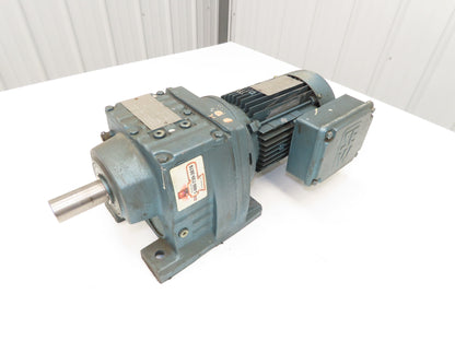 Sew-Eurodrive DFT80K4 Inline Gearmotor .75Hp 21rpm 230/460V 3PH 80:1 R57DT80K4
