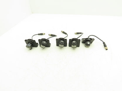 Allen Bradley 42EF-P2MPB-F4 RightSight Photoelectric Sensor Photo Eye Lot of 5