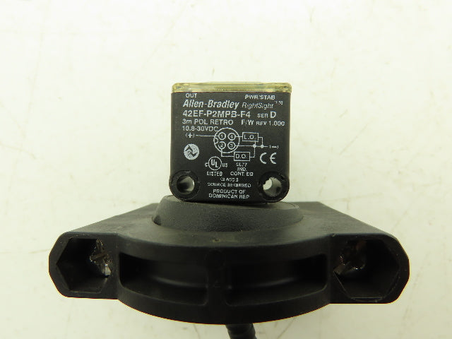 Allen Bradley 42EF-P2MPB-F4 RightSight Photoelectric Sensor Photo Eye Lot of 5