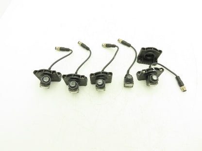 Allen Bradley 42EF-P2MPB-F4 RightSight Photoelectric Sensor Photo Eye Lot of 5