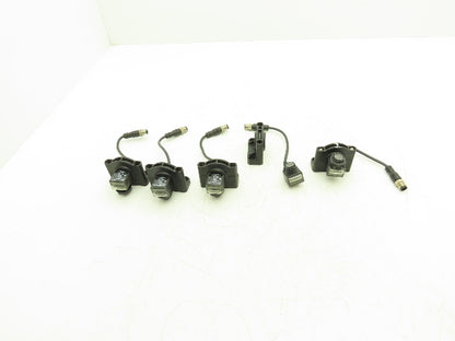 Allen Bradley 42EF-P2MPB-F4 RightSight Photoelectric Sensor Photo Eye Lot of 5