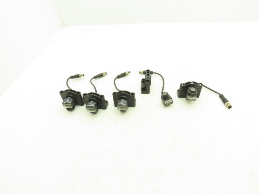 Allen Bradley 42EF-P2MPB-F4 RightSight Photoelectric Sensor Photo Eye Lot of 5