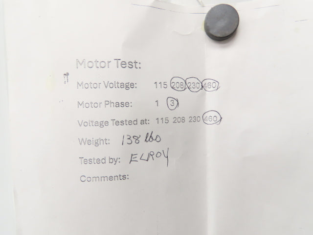 Dayton 3KX07G AC Motor 7.5Hp 1750rpm 208-230/460V 3PH TEFC 213T Type AEGANE
