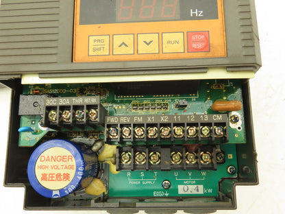 Fuji Electric FVR004K7S-2 Variable Frequency Drive Motor Inverter 1.1kVA