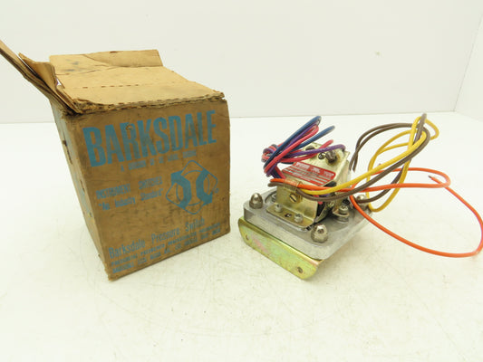 Barksdale D2S-H2 Pressure Switch 3PSI 15A 125/250V
