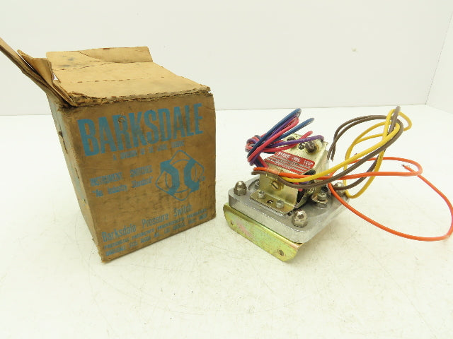 Barksdale D2S-H2 Pressure Switch 3PSI 15A 125/250V