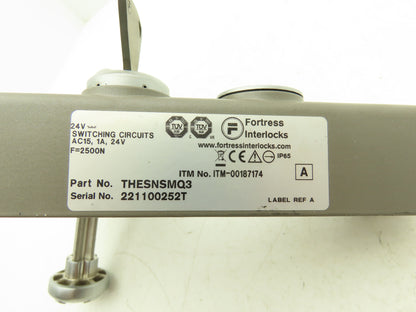Fortress Interlocks THESNSMQ3 Machine Guard Switch Locking 24V