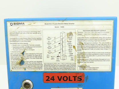 Sigma Elevator Meter Control Panel Enclosure Only 13x11x6"