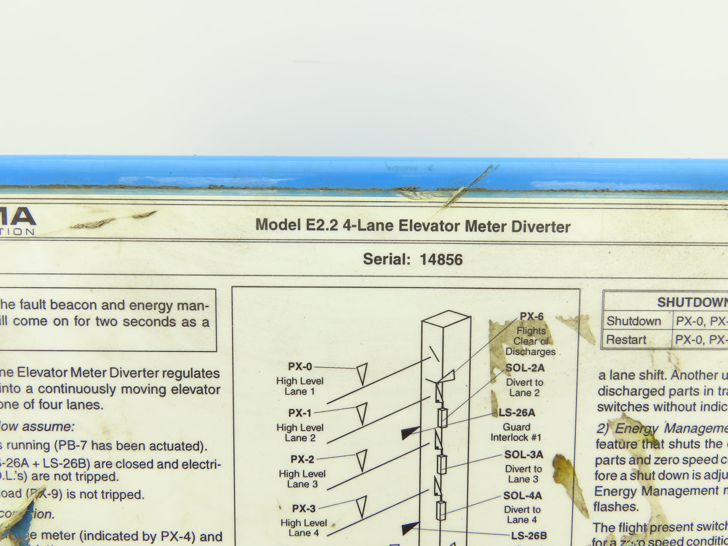 Sigma Elevator Meter Control Panel Enclosure Only 13x11x6"