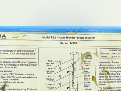 Sigma Elevator Meter Control Panel Enclosure Only 13x11x6"