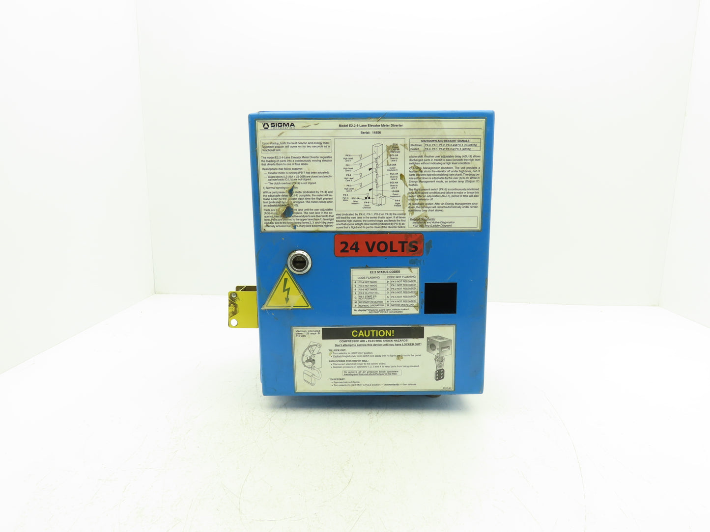 Sigma Elevator Meter Control Panel Enclosure Only 13x11x6"