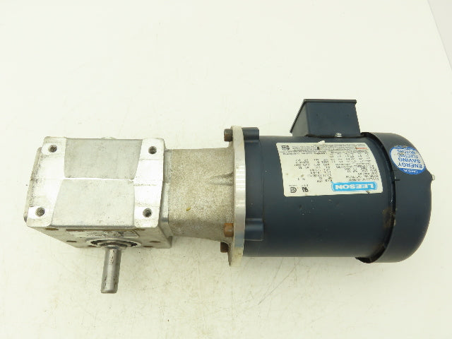Leeson Cone Drive C4T17FC B03 Gear Motor 1/3Hp 58rpm 230/460V 3PH LH 56C