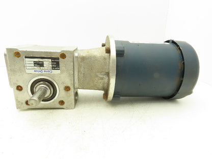 Leeson Cone Drive C4T17FC B03 Gear Motor 1/3Hp 58rpm 230/460V 3PH LH 56C