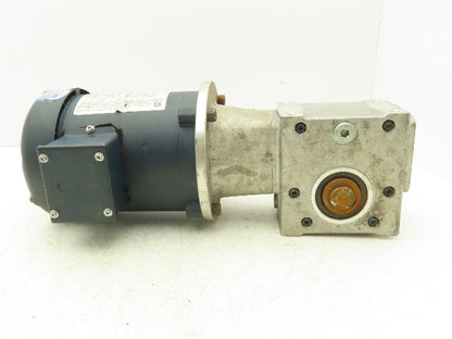 Leeson Cone Drive C4T17FC B03 Gear Motor 1/3Hp 58rpm 230/460V 3PH LH 56C
