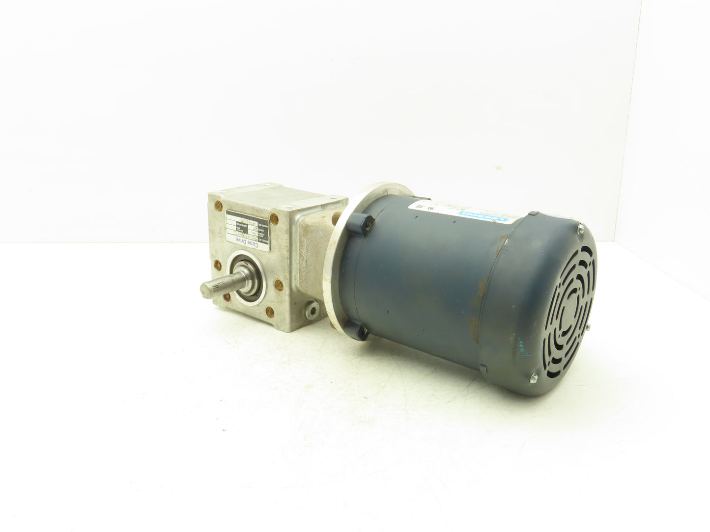Leeson Cone Drive C4T17FC B03 Gear Motor 1/3Hp 58rpm 230/460V 3PH LH 56C