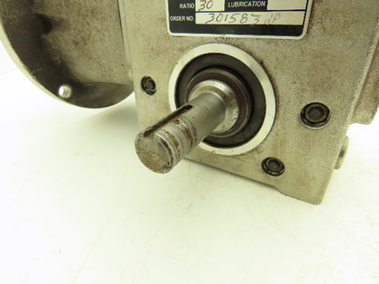 Cone Drive B03 Worm Gearbox 30:1 Reducer 58rpm RH Output 56C