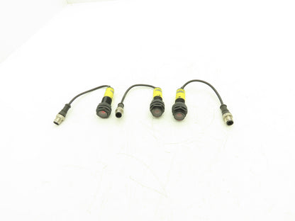 Banner S18-2NAEL-Q5 Photoeye Sensor Emitter 18mm 10-30VDC  Lot of 3