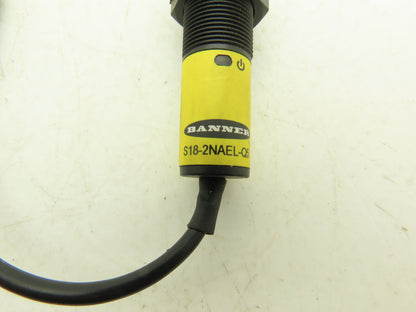 Banner S18-2NAEL-Q5 Photoeye Sensor Emitter 18mm 10-30VDC  Lot of 3